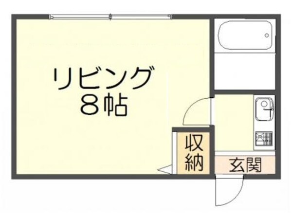 手稲駅 徒歩30分 3階の物件間取画像